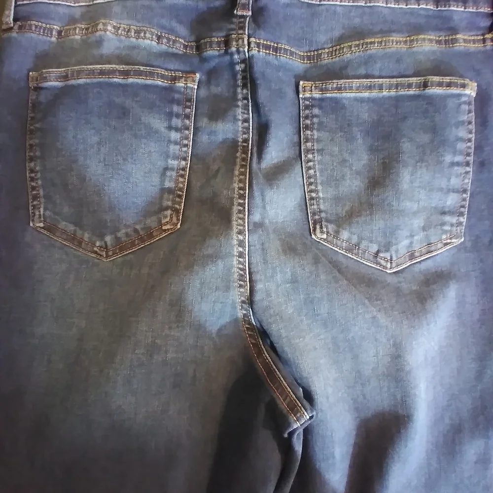 Celebrity Pink womens Button Fly Wide Leg Denim Jeans Size 21/35